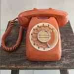 Euro-American Style Rotary Dial Telephone